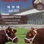 Concours Nationale Rouge des prés – Château Gontier sur Mayenne (53)